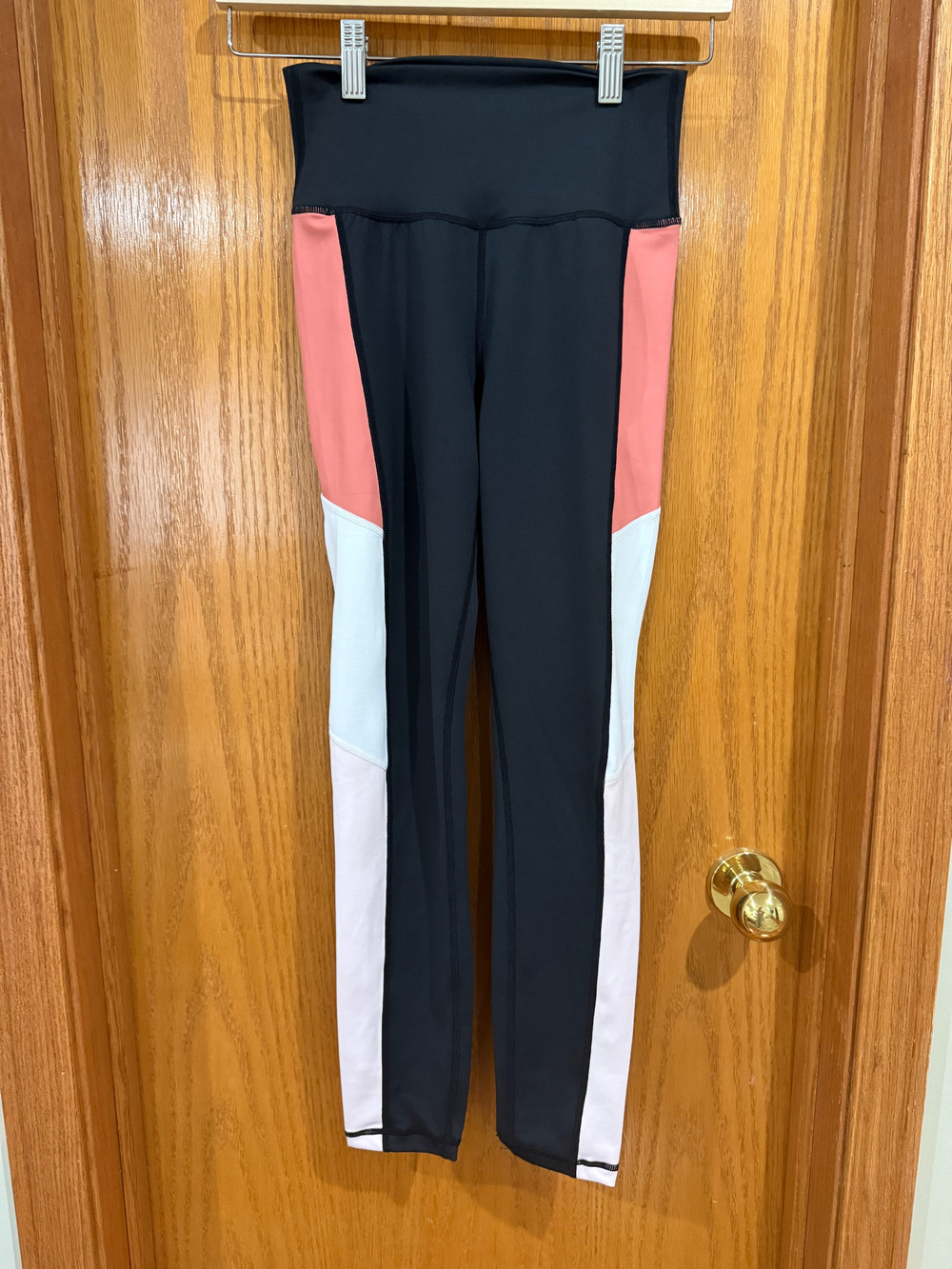 Allfenix Activewear Leggings Black Pink White Size S